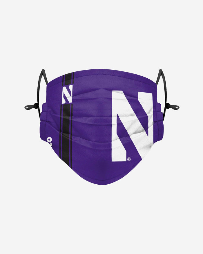Northwestern Wildcats On-Field Sideline Logo Face Cover FOCO - FOCO.com
