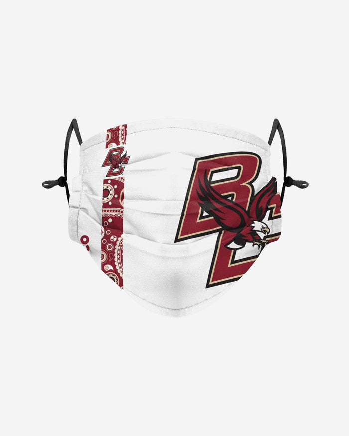 Boston College Eagles On-Field Sideline Logo Red Bandanna Face Cover FOCO - FOCO.com