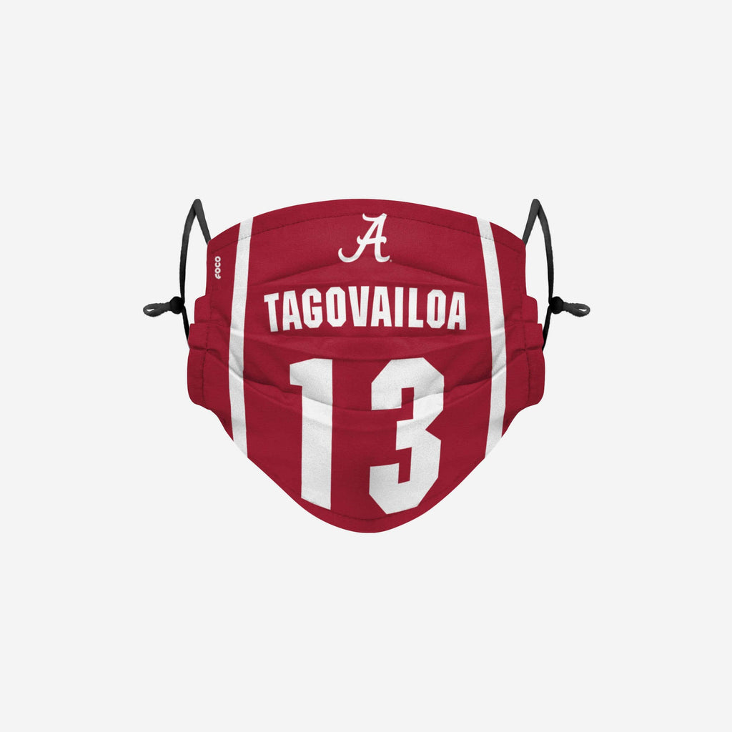 Tua Tagovailoa Alabama Crimson Tide Adjustable Face Cover FOCO - FOCO.com