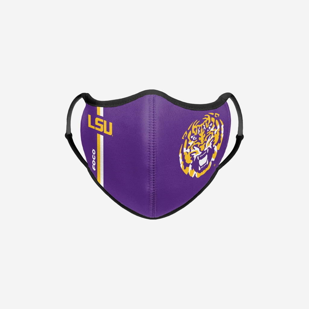 LSU Tigers On-Field Sideline Coach Sport Face Cover FOCO - FOCO.com