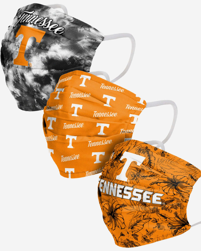 Tennessee Volunteers Womens Matchday 3 Pack Face Cover FOCO - FOCO.com