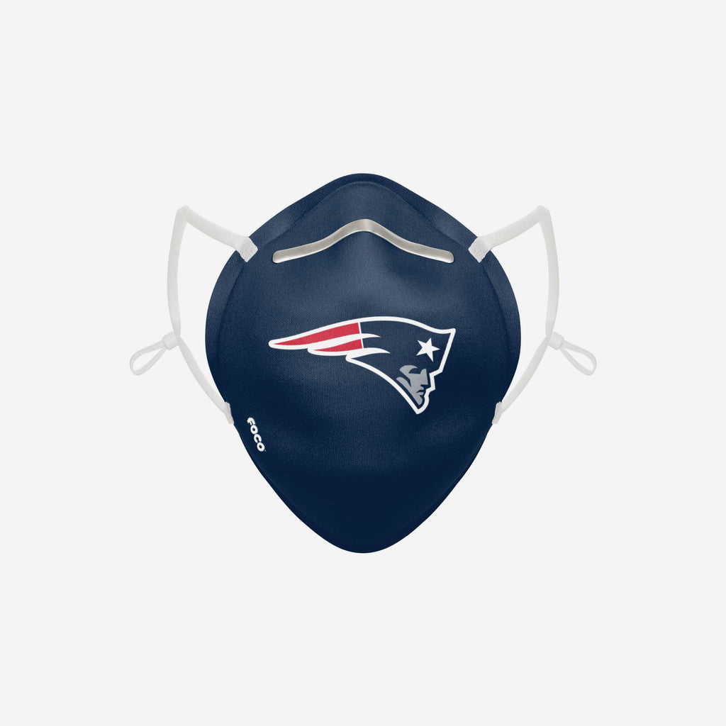 New England Patriots Big Logo Cone Face Cover FOCO - FOCO.com