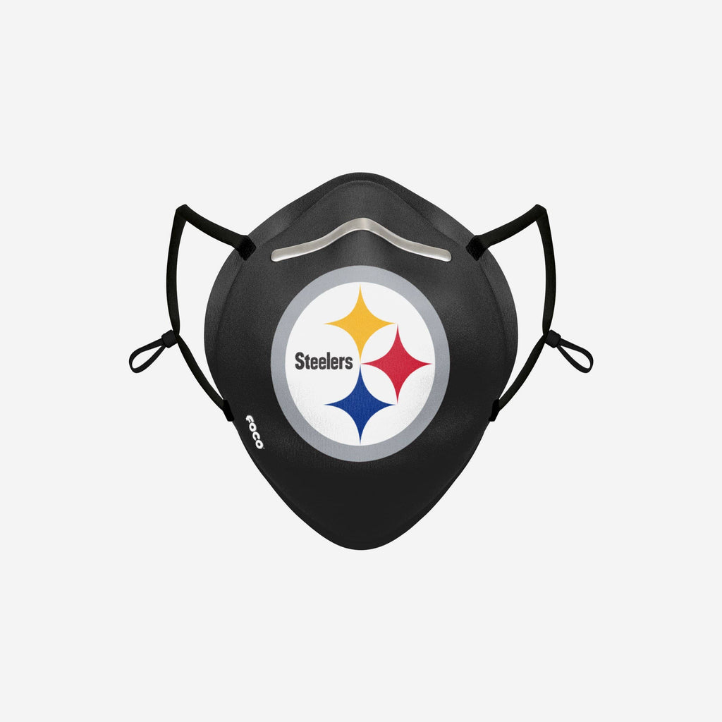 Pittsburgh Steelers Big Logo Cone Face Cover FOCO - FOCO.com