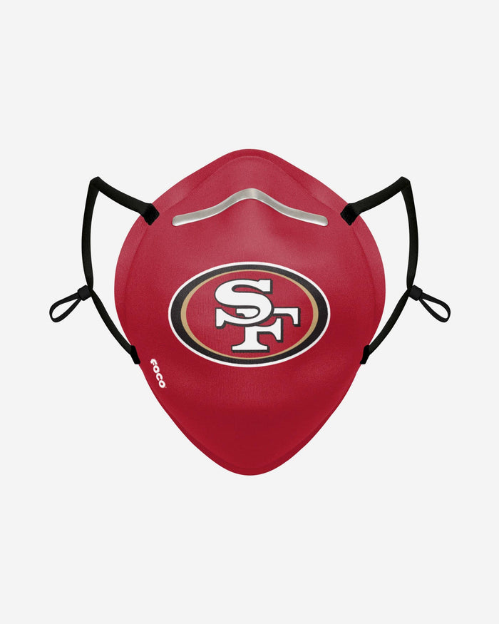 San Francisco 49ers Big Logo Cone Face Cover FOCO - FOCO.com