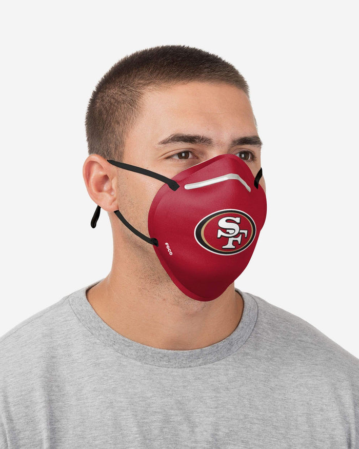 San Francisco 49ers Big Logo Cone Face Cover FOCO - FOCO.com
