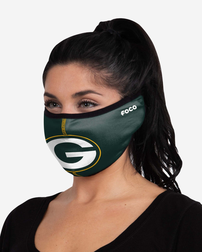 Green Bay Packers Big Logo Earband Face Cover FOCO - FOCO.com