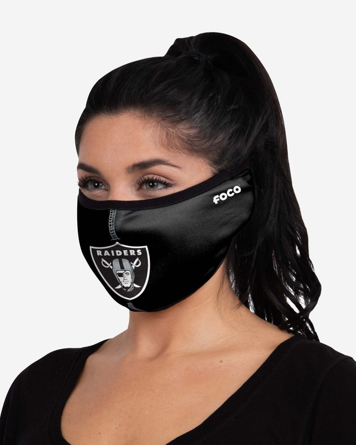 Las Vegas Raiders Big Logo Earband Face Cover FOCO - FOCO.com