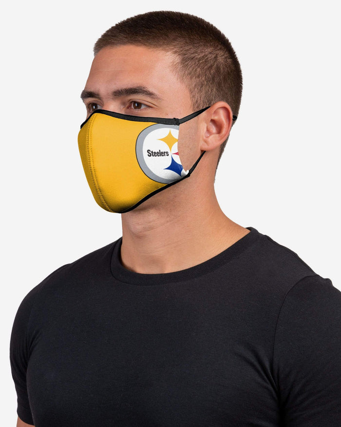 Pittsburgh Steelers Sport 3 Pack Face Cover FOCO - FOCO.com