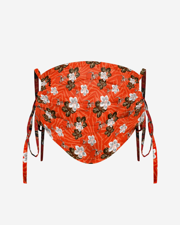 Cleveland Browns Hibiscus Tie-Back Face Cover FOCO - FOCO.com