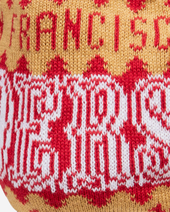 San Francisco 49ers Knit 2 Pack Face Cover FOCO - FOCO.com