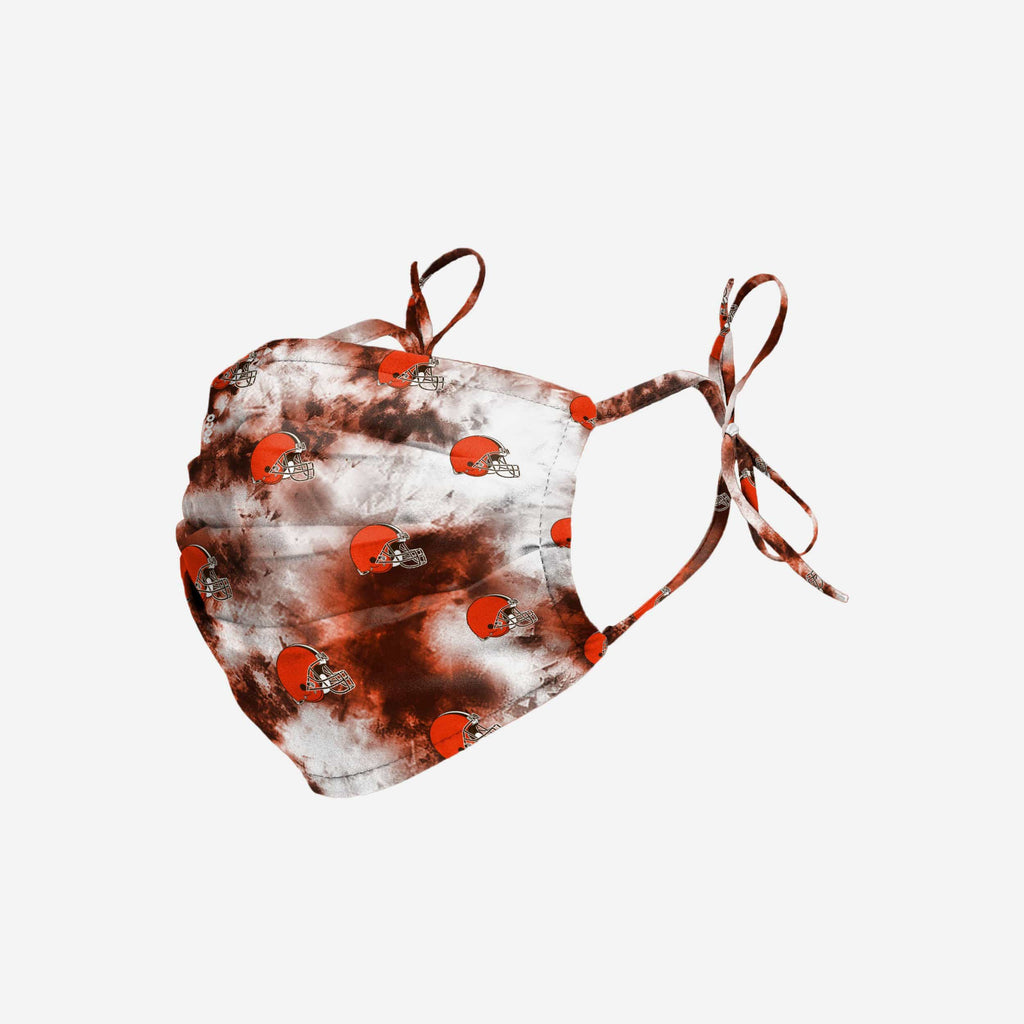Cleveland Browns Tie-Dye Tie-Back Face Cover FOCO - FOCO.com