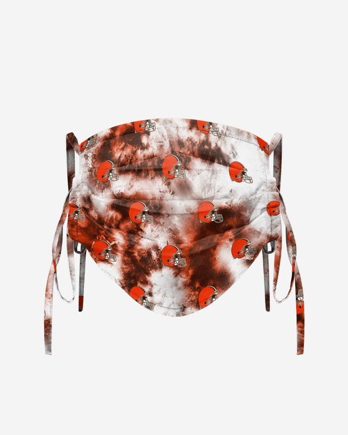 Cleveland Browns Tie-Dye Tie-Back Face Cover FOCO - FOCO.com