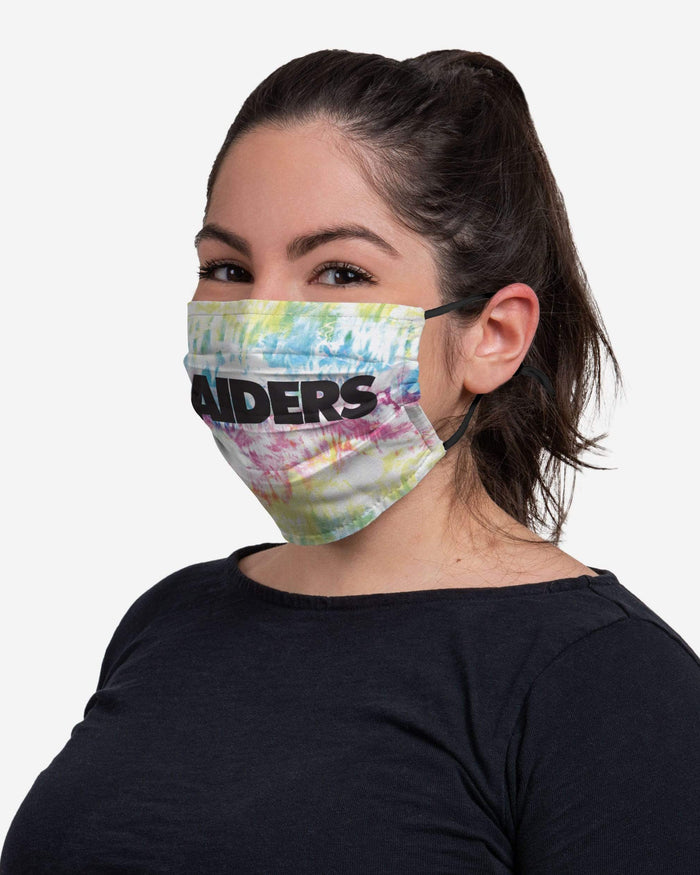 Las Vegas Raiders Neon Floral 3 Pack Face Cover FOCO - FOCO.com