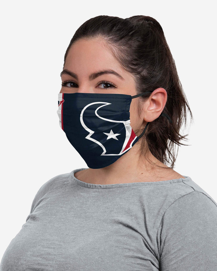 Houston Texans On-Field Sideline Logo Face Cover FOCO - FOCO.com