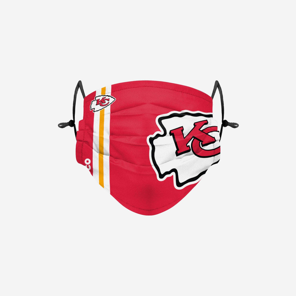 Kansas City Chiefs On-Field Sideline Logo Face Cover FOCO Adult - FOCO.com