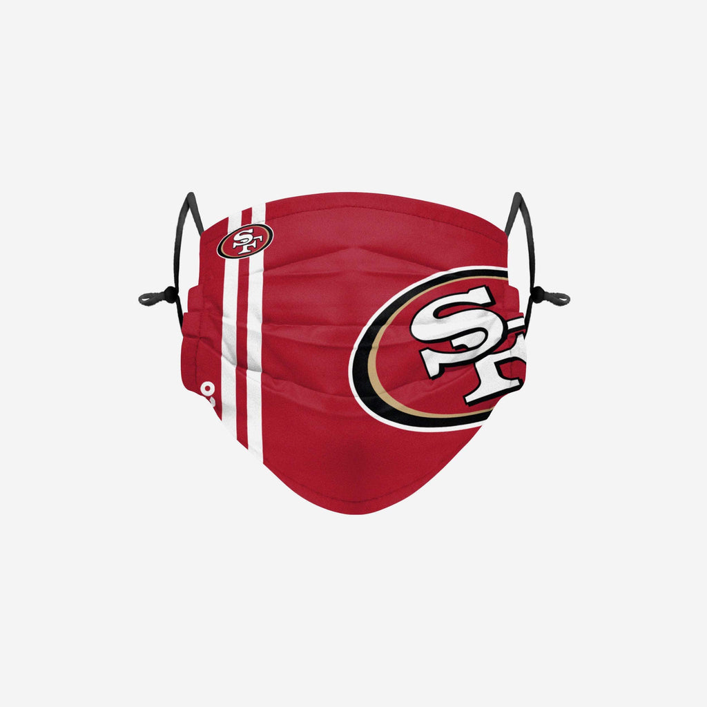 San Francisco 49ers On-Field Sideline Logo Face Cover FOCO Adult - FOCO.com