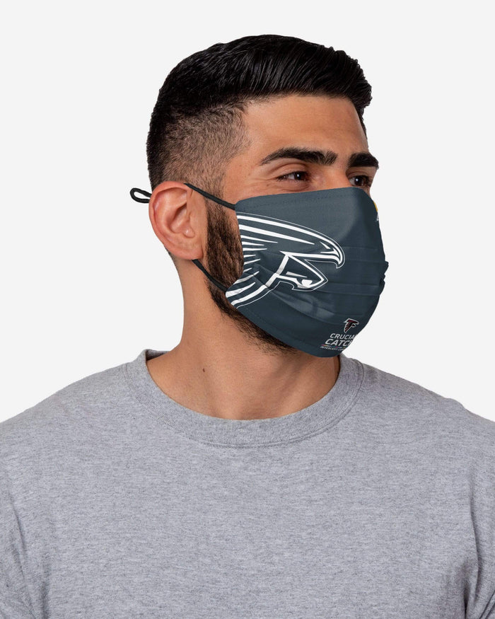Atlanta Falcons Crucial Catch Adjustable Face Cover FOCO - FOCO.com
