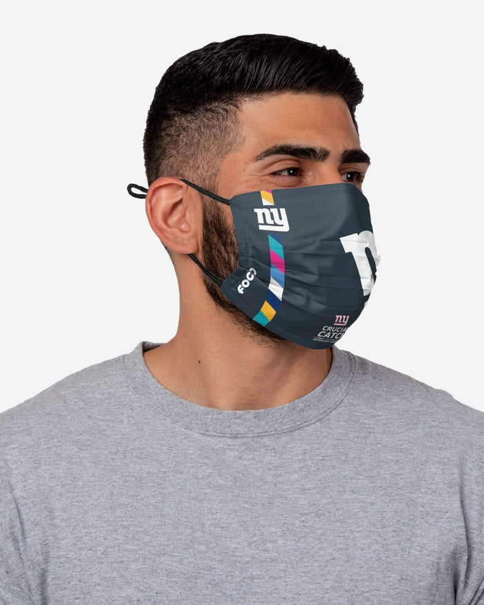 New York Giants Crucial Catch Adjustable Face Cover FOCO - FOCO.com