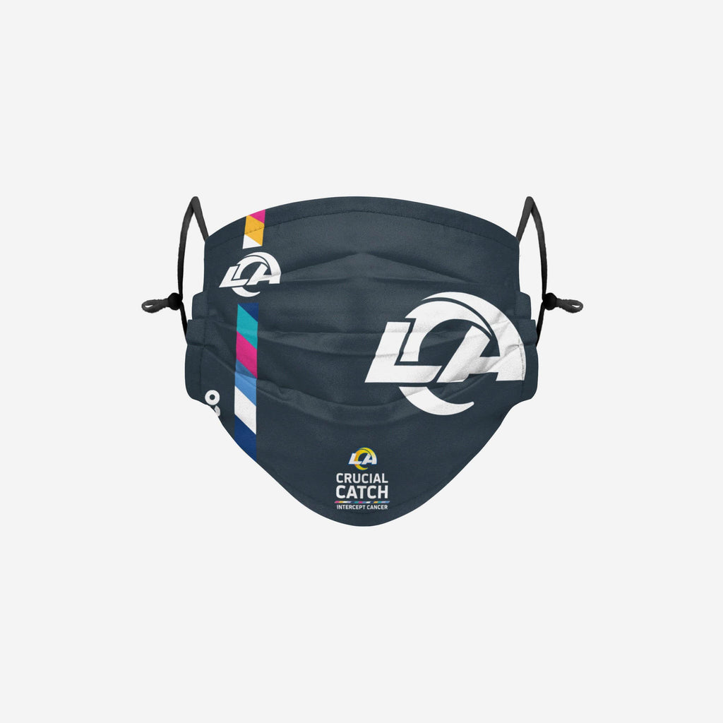 Los Angeles Rams Crucial Catch Adjustable Face Cover FOCO - FOCO.com