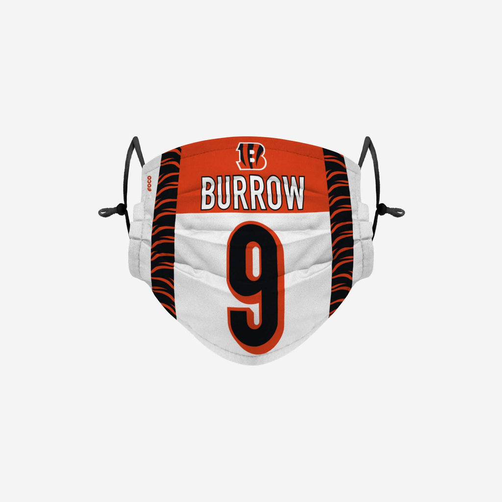 Joe Burrow Cincinnati Bengals Adjustable Face Cover FOCO - FOCO.com