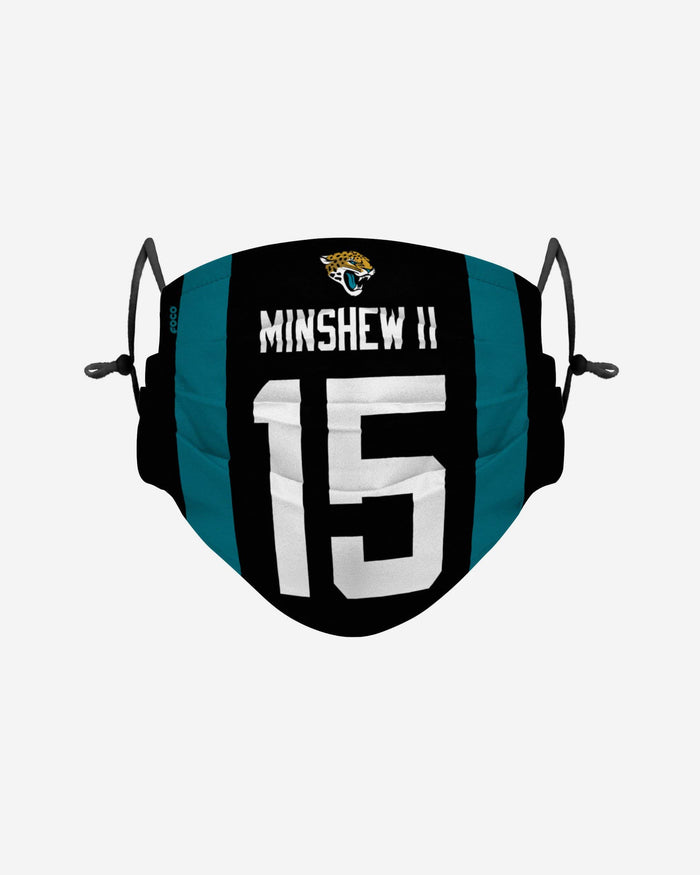 Gardner Minshew Jacksonville Jaguars Adjustable Face Cover FOCO - FOCO.com