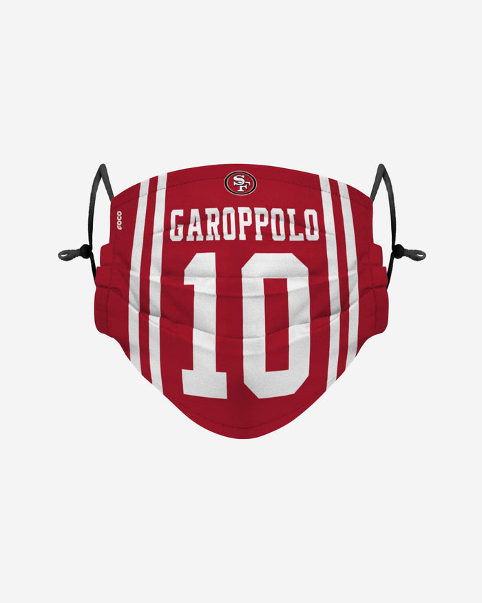 Jimmy Garoppolo San Francisco 49ers Adjustable Face Cover FOCO - FOCO.com