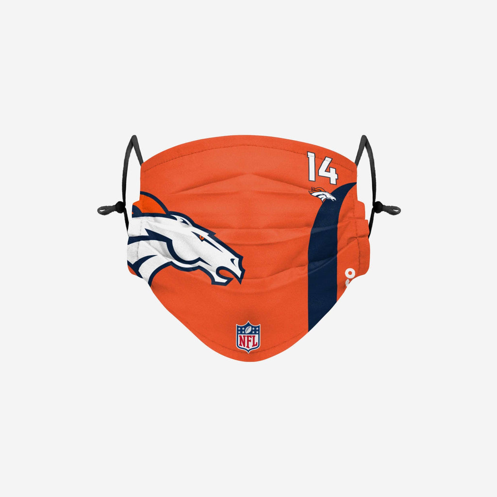Courtland Sutton Denver Broncos On-Field Sideline Logo Face Cover FOCO - FOCO.com