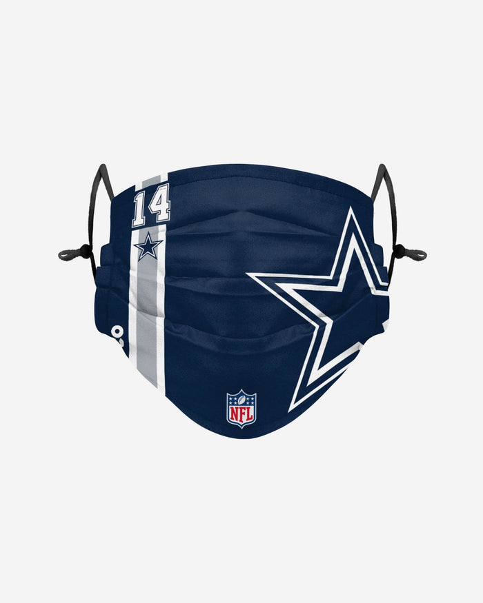 Andy Dalton Dallas Cowboys On-Field Sideline Logo Face Cover FOCO - FOCO.com