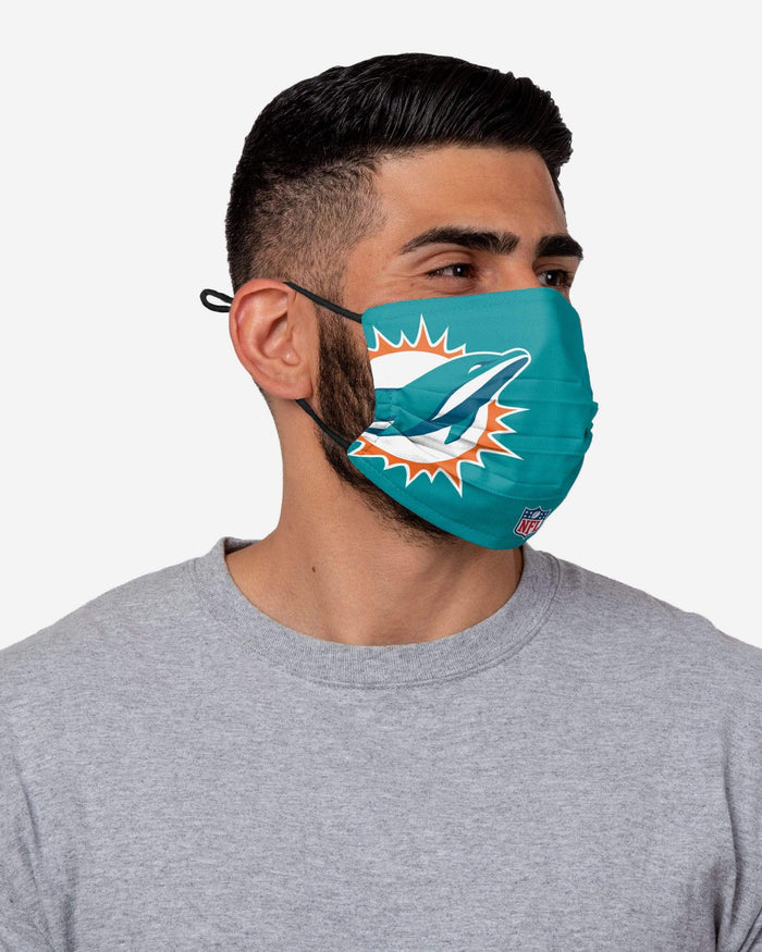 Noah Igbinoghene Miami Dolphins On-Field Sideline Logo Face Cover FOCO - FOCO.com