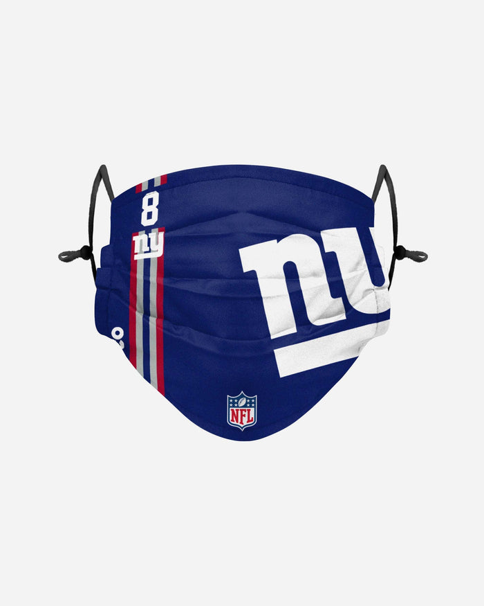 Daniel Jones New York Giants On-Field Sideline Logo Face Cover FOCO - FOCO.com