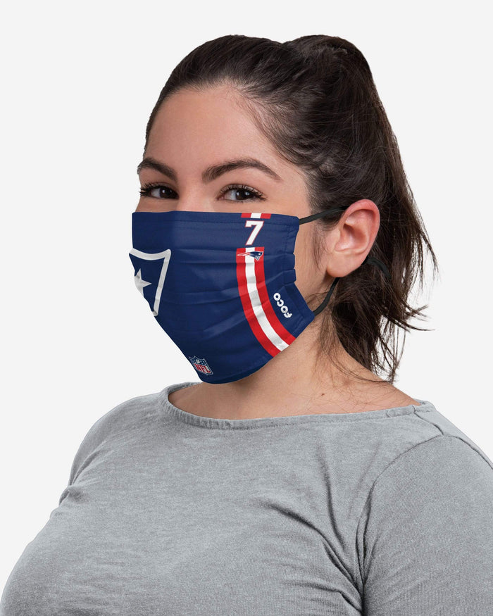 Jake Bailey New England Patriots On-Field Sideline Logo Face Cover FOCO - FOCO.com