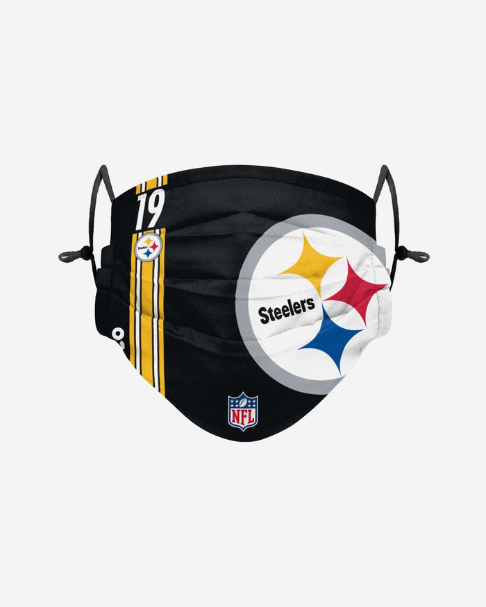 Juju Smith-Schuster Pittsburgh Steelers On-Field Sideline Logo Face Cover FOCO Adult - FOCO.com