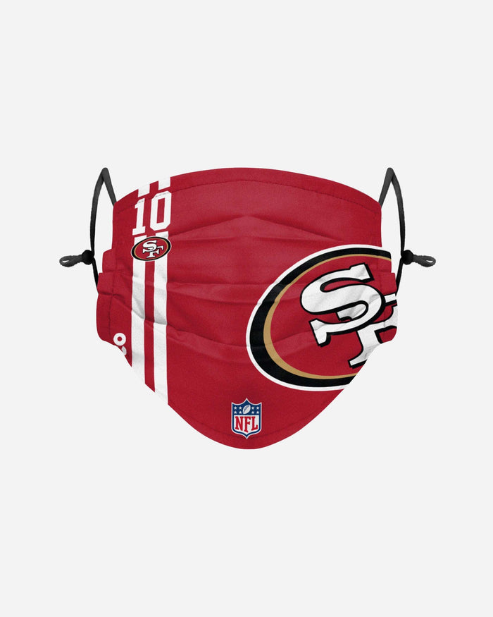 Jimmy Garoppolo San Francisco 49ers On-Field Sideline Logo Face Cover FOCO - FOCO.com