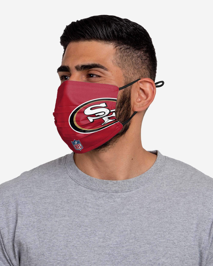 Nick Mullens San Francisco 49ers On-Field Sideline Logo Face Cover FOCO - FOCO.com