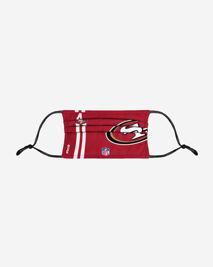 Nick Mullens San Francisco 49ers On-Field Sideline Logo Face Cover FOCO - FOCO.com