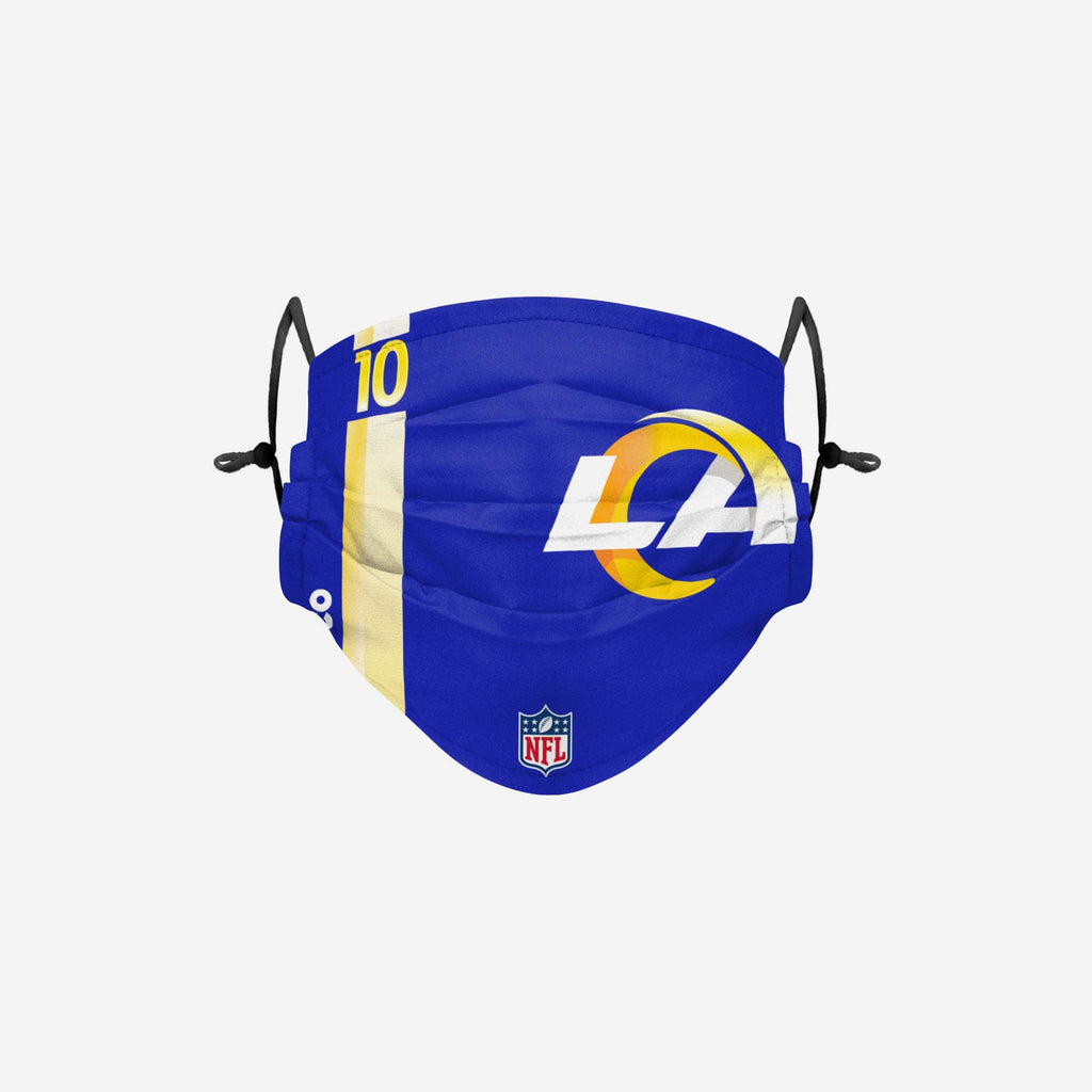 Cooper Kupp Los Angeles Rams On-Field Sideline Logo Face Cover FOCO - FOCO.com