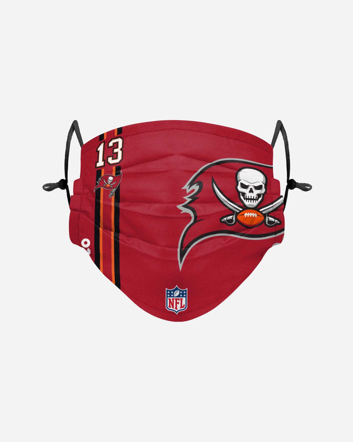 Mike Evans Tampa Bay Buccaneers On-Field Sideline Logo Face Cover FOCO - FOCO.com