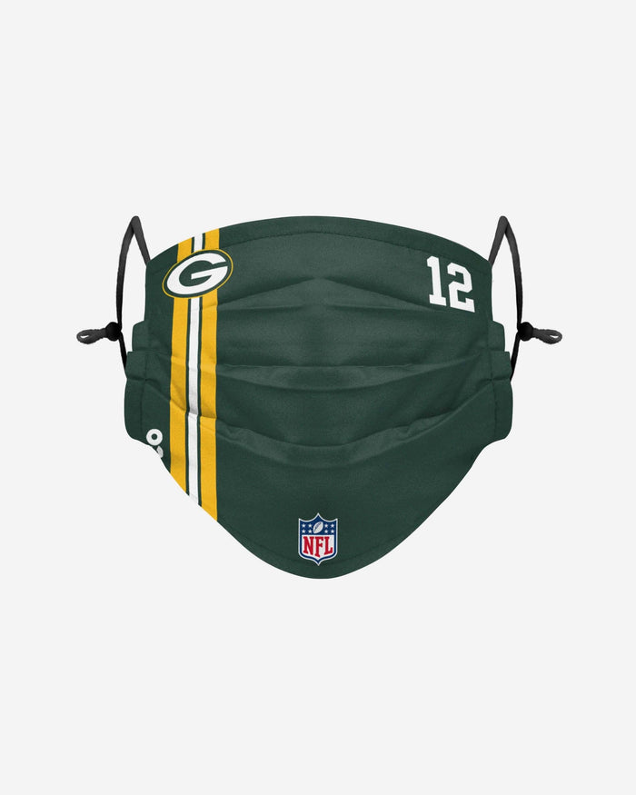 Aaron Rodgers Green Bay Packers On-Field Sideline Face Cover FOCO - FOCO.com