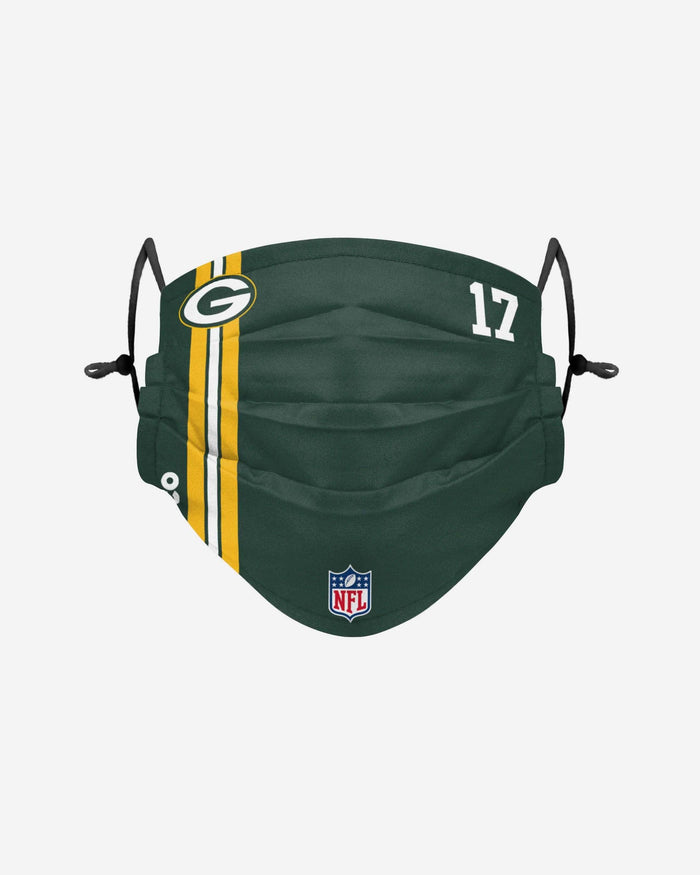 Davante Adams Green Bay Packers On-Field Sideline Face Cover FOCO - FOCO.com