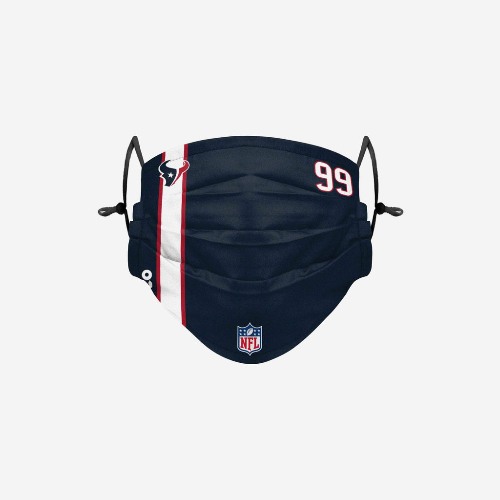 JJ Watt Houston Texans On-Field Sideline Face Cover FOCO - FOCO.com