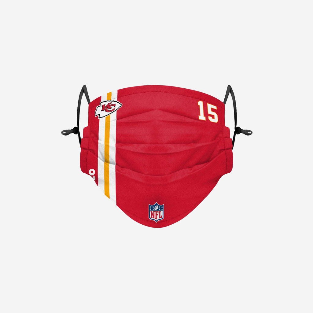 Patrick Mahomes Kansas City Chiefs On-Field Sideline Face Cover FOCO - FOCO.com