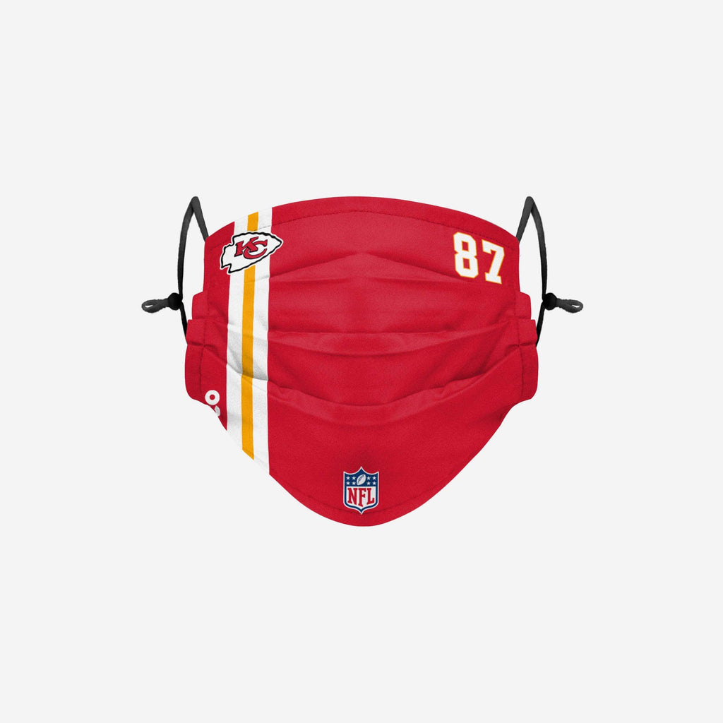 Travis Kelce Kansas City Chiefs On-Field Sideline Face Cover FOCO - FOCO.com