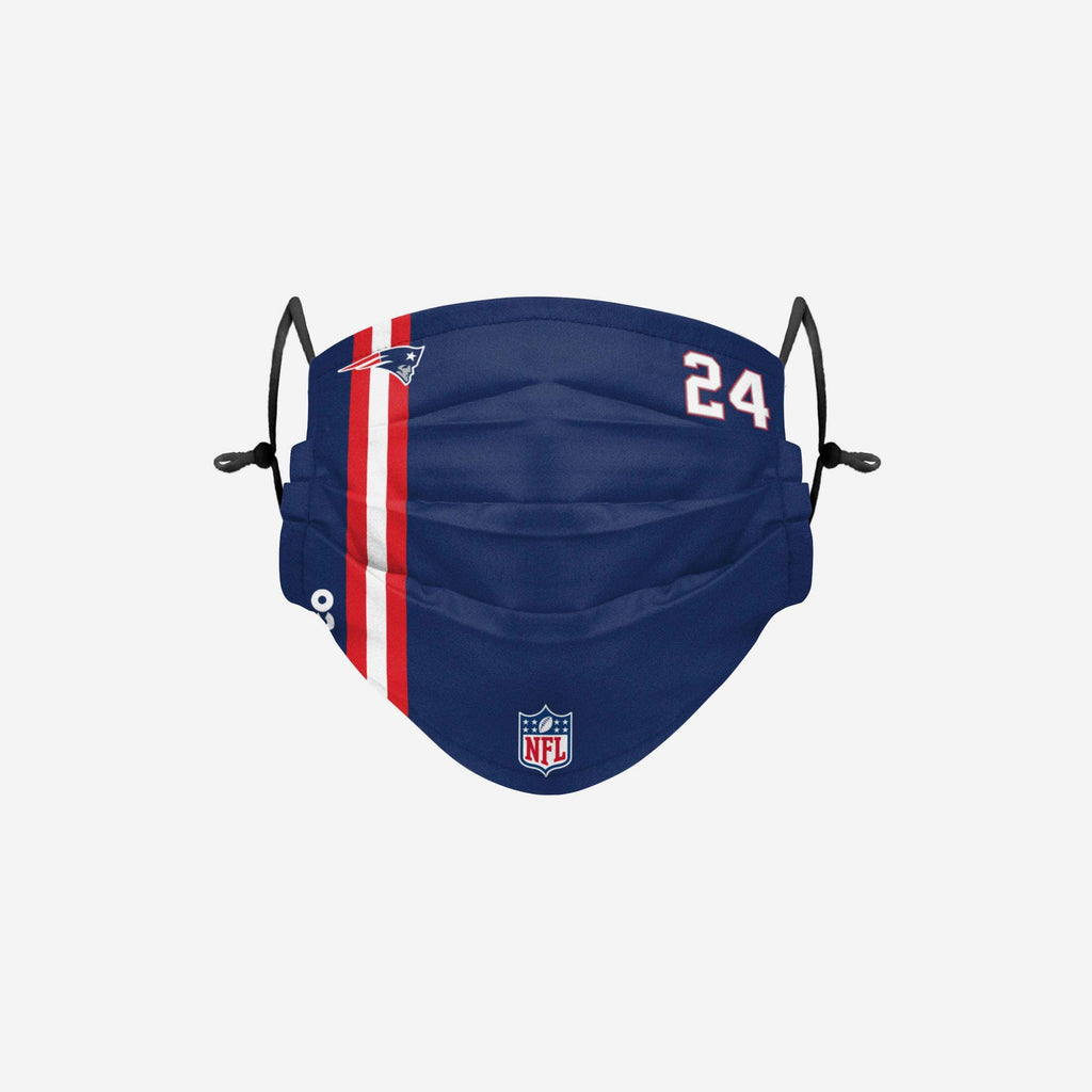 Stephon Gilmore New England Patriots On-Field Sideline Face Cover FOCO - FOCO.com