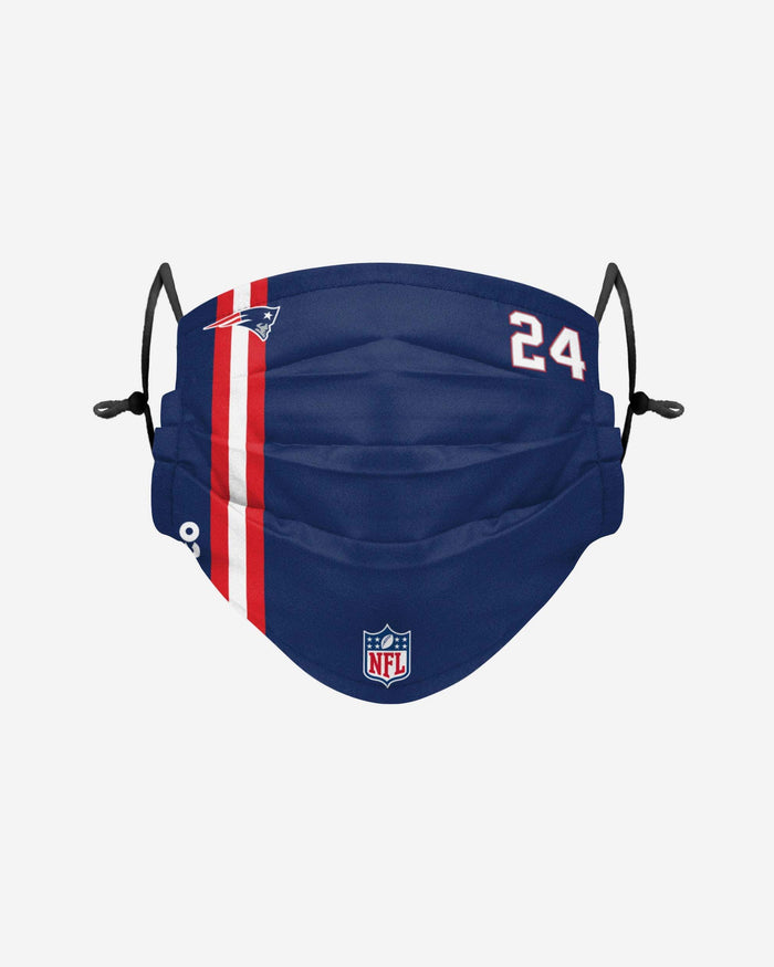 Stephon Gilmore New England Patriots On-Field Sideline Face Cover FOCO - FOCO.com