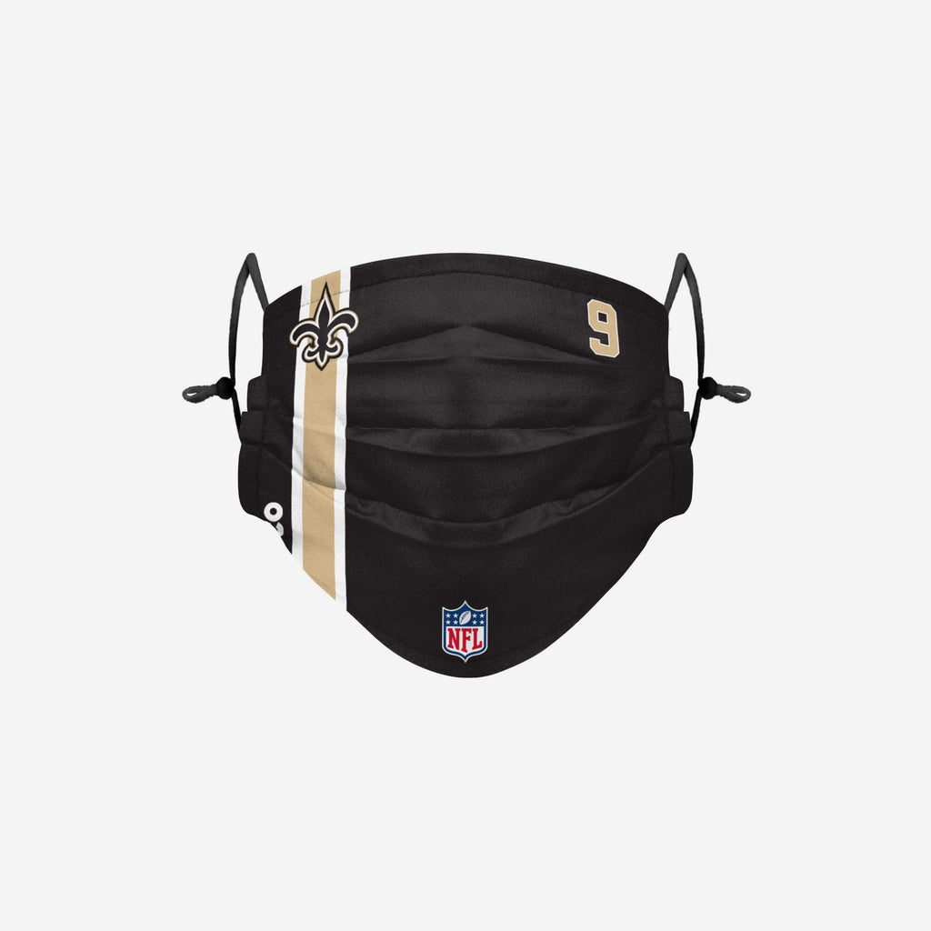 Drew Brees New Orleans Saints On-Field Sideline Face Cover FOCO - FOCO.com