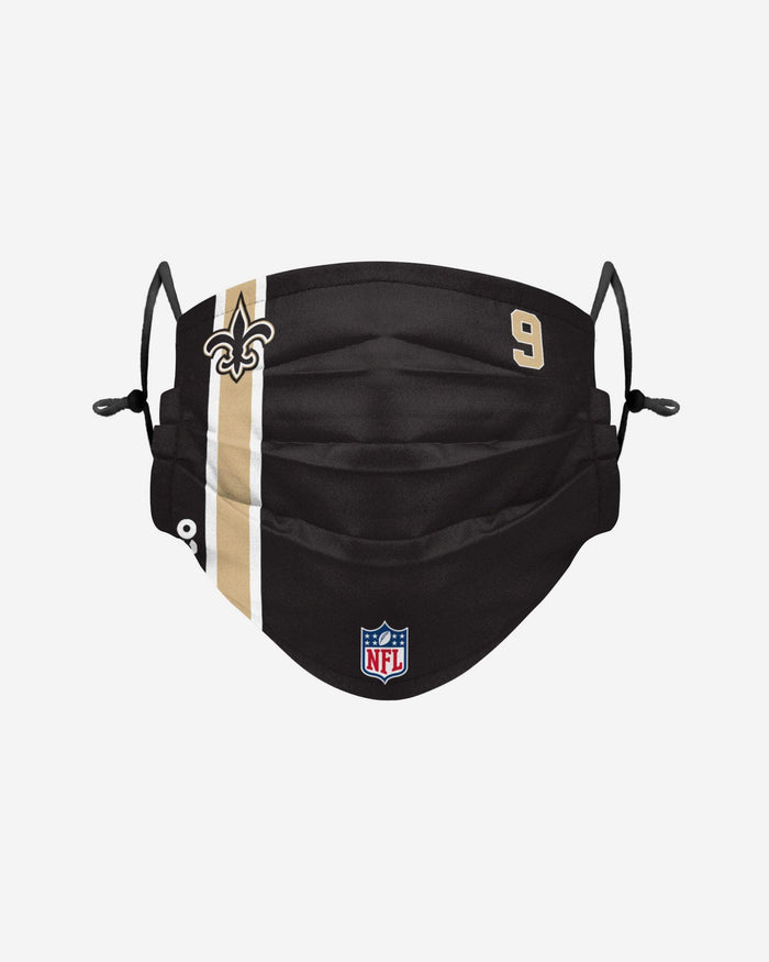 Drew Brees New Orleans Saints On-Field Sideline Face Cover FOCO - FOCO.com