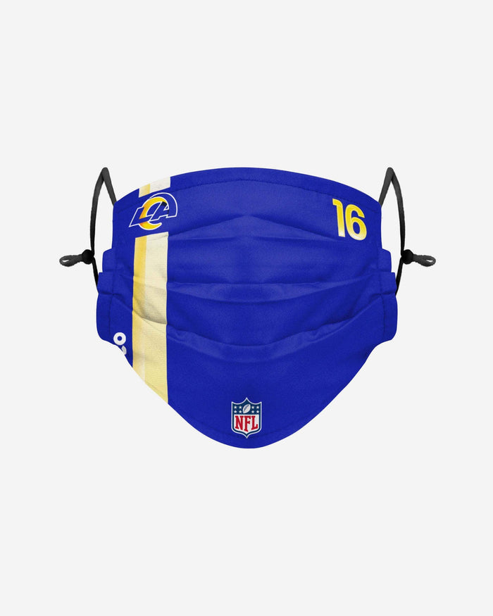 Jared Goff Los Angeles Rams On-Field Sideline Face Cover FOCO - FOCO.com