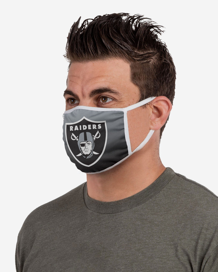 Las Vegas Raiders Printed 2 Pack Face Cover FOCO - FOCO.com