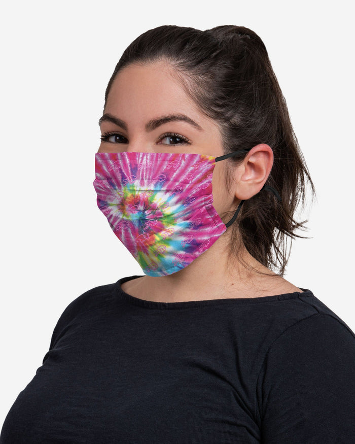 Buffalo Bills Pastel Tie-Dye Adjustable Face Cover FOCO - FOCO.com