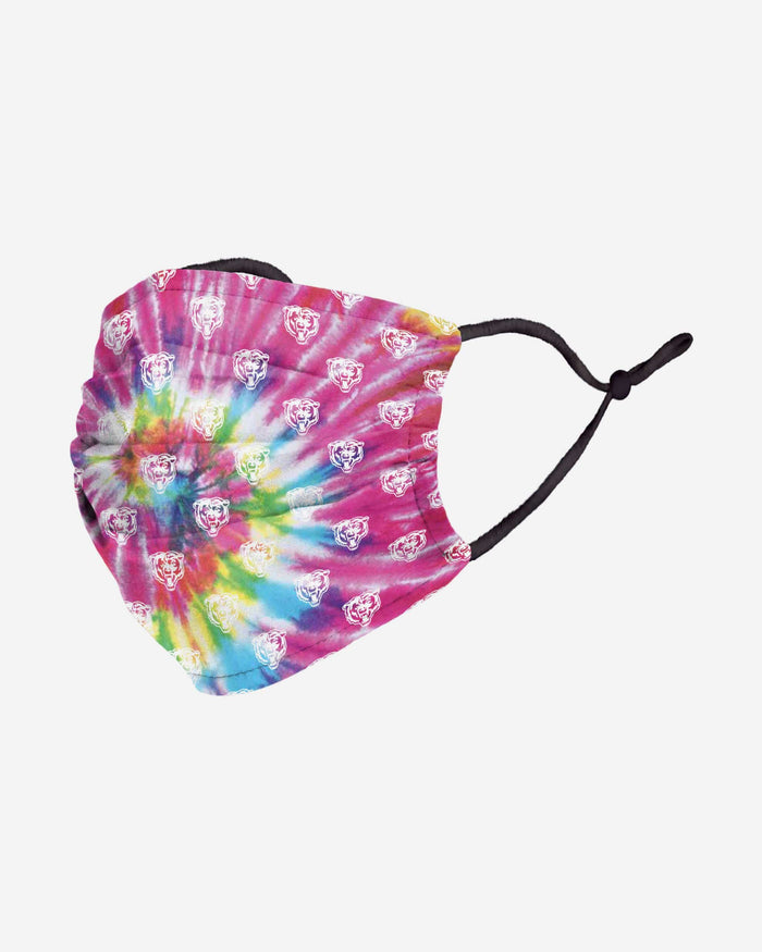 Chicago Bears Pastel Tie-Dye Adjustable Face Cover FOCO - FOCO.com
